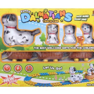 Գնացք շնիկներով Dalmatians