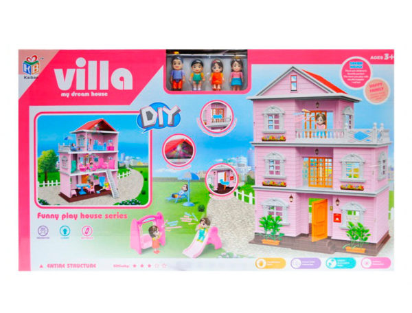 Եռահարկ խաղալիք տնակ Villa