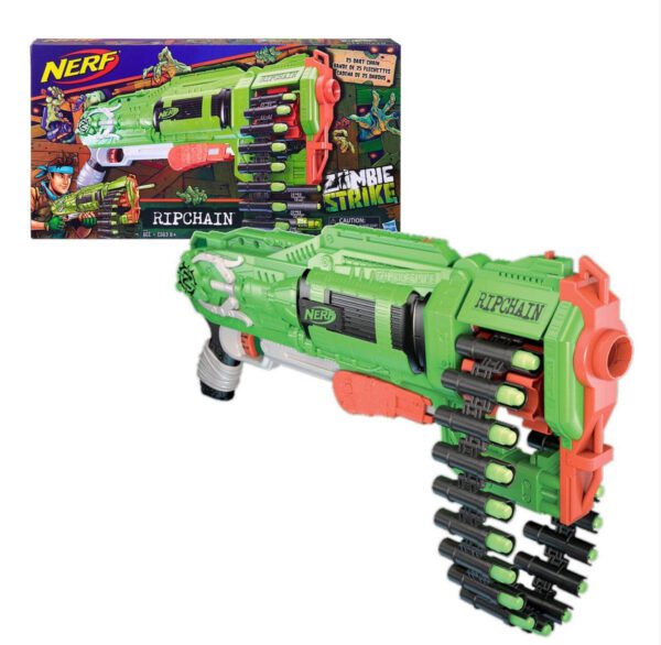 Զենք ՛՛ Nerf Zombie Ripchain Combat Blaster ՛՛