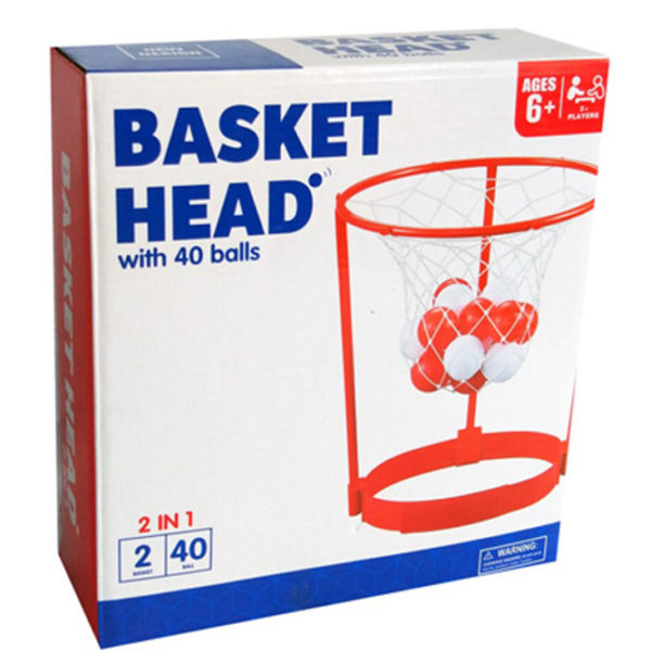 Զվարճալի խաղ Basket head