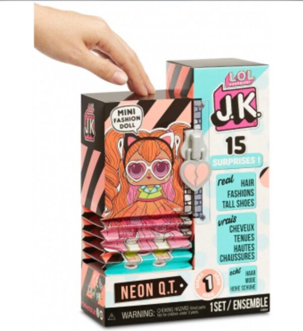 Խաղալիք անակնկալներով “L.O.L. JK Neon Q.T. Mini Fashion”