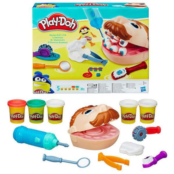 Ծեփախմորի հավաքածու ատամնաբուժ Play-Doh