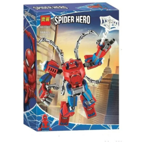 Կոնստրուկտոր ռոբոտ Spider Nero 166 դետալ