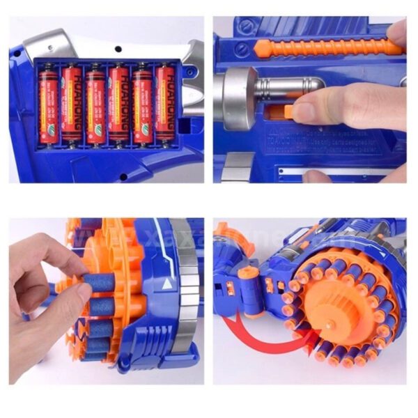 Հզոր զենք 40 փամփուշտներով Blaster