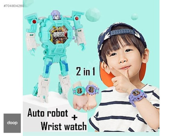 Մանկական ժամացույց ռոբոտ
