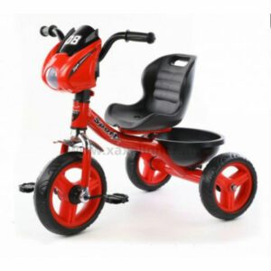 Մանկական կարմիր եռաանիվ հեծանիվ