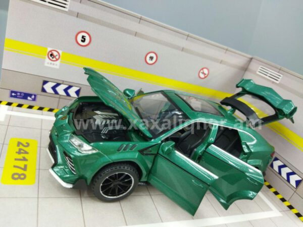 Մետաղյա մեքենա կանաչ Lamborghini