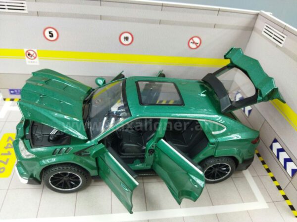 Մետաղյա մեքենա կանաչ Lamborghini