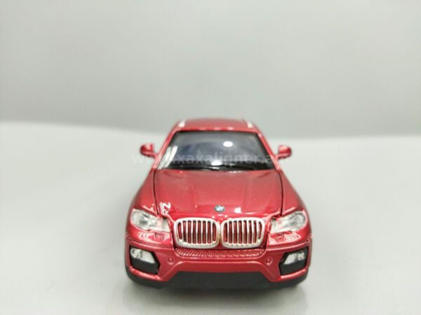 Մետաղյա մեքենա կարմիր BMW X6