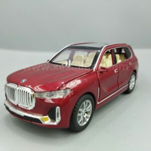 Մետաղյա մեքենա կարմիր BMW X7