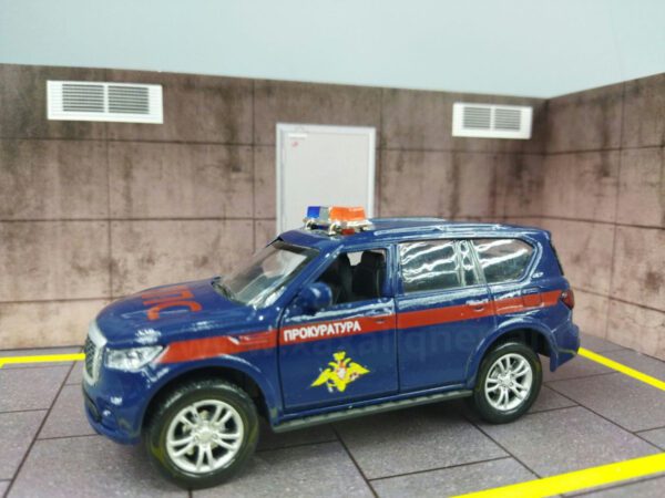 Մետաղյա ոստիկանական մեքենա Nissan Patrol