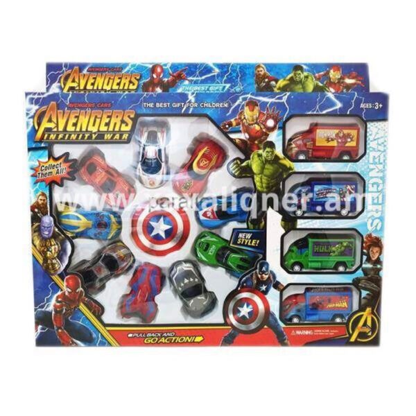 Մեքենաների հավաքածու Avengers