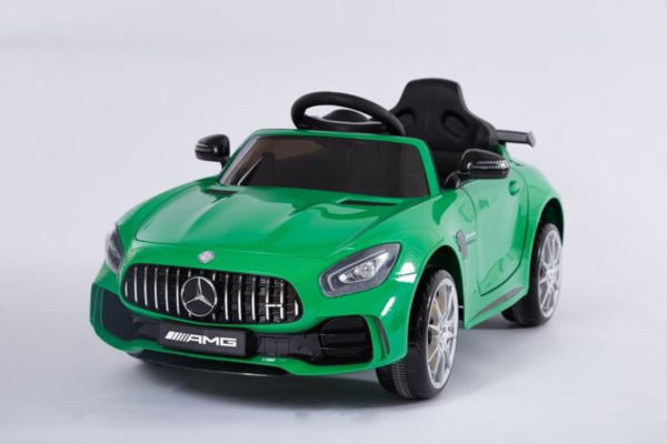 Նստատեղով հեռակառավարվող Mercedes SLS կանաչ