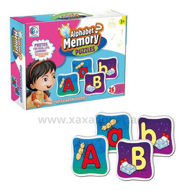 Փազլ Alphabet Memory
