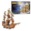 3D կոնստրուկտոր նավ Pirate Ship 79 դետալ