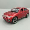 Մետաղյա մեքենա կարմիր BMW X6