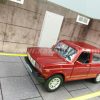 Մետաղյա մեքենա կարմիր Lada 2107
