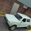 Մետաղյա մեքենա սպիտակ Lada 2107