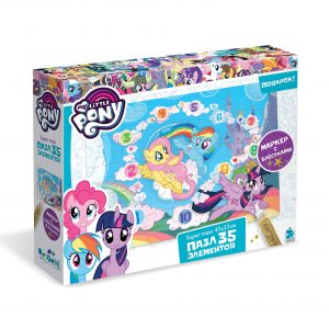 “My little pony” փազլ մեծ