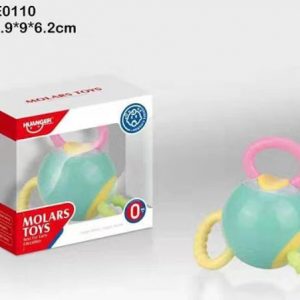 Կրծիչ և չխկչխկան խաղալիք 2-ը1-ում RUBBER TOY