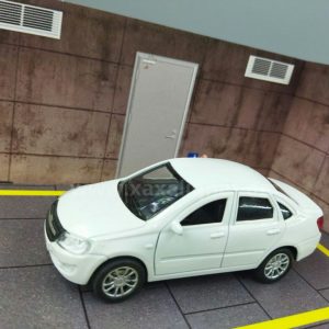 Մետաղյա մեքենա սպիտակ Լադա Սեդան Lada Sedan