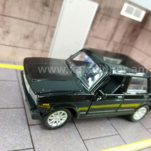 Մետաղյա մեքենա սև Lada 2107