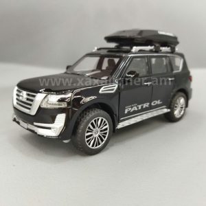 Մետաղյա մեքենա սև Nissan Patrol