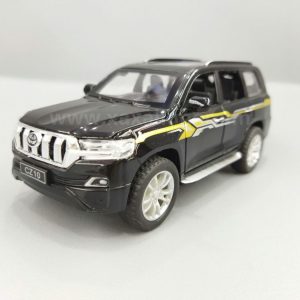 Մետաղյա մեքենա սև Toyota Prado 200