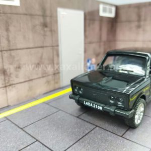Մետաղյա մեքենա սև Vaz 2106