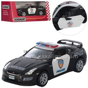 Մետաղյա ոստիկանական մեքենա Nissan GT-R