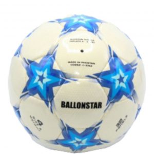 Ֆուտբոլի գնդակ Ballonstar կապույտ աստղիկներով