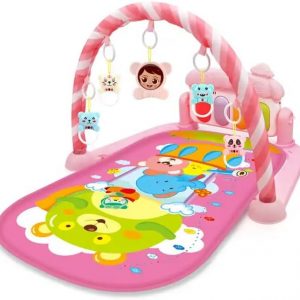 վարդագույն գորգ կտորից