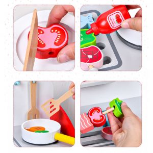 Մանկական փայտե խոհանոց