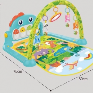 դինոզավր երաժշտական գորգ աչքերով դինոզավրիկ