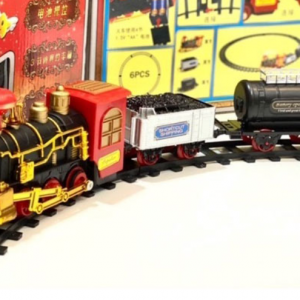 Գնացք ծուխ արձակող,ձայնային էֆեկտով