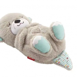 Փափուկ խաղալիք շնչող արջուկ մոխրագույն