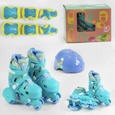 Փիրուզագույն մանկական չմուշկներ