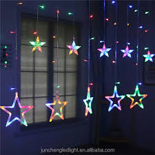 Ամանորյա բազմագույն լույս-աստղ