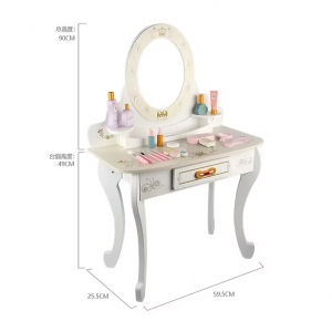 Մանկական փայտե զարդասեղան աթոռիկով