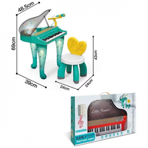 Մանկական դաշնամուր բարձրախոսով և աթոռիկով