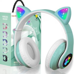 Մանկական անլար ականջակալ փիսիկի ականջներով