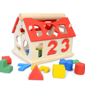 Փայտե զարգացնող խաղ տնակ