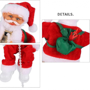 Սպիտակ շղթայի վրա մագլցող ձմեռ պապիկ