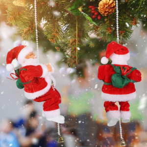 Սպիտակ շղթայի վրա մագլցող ձմեռ պապիկ