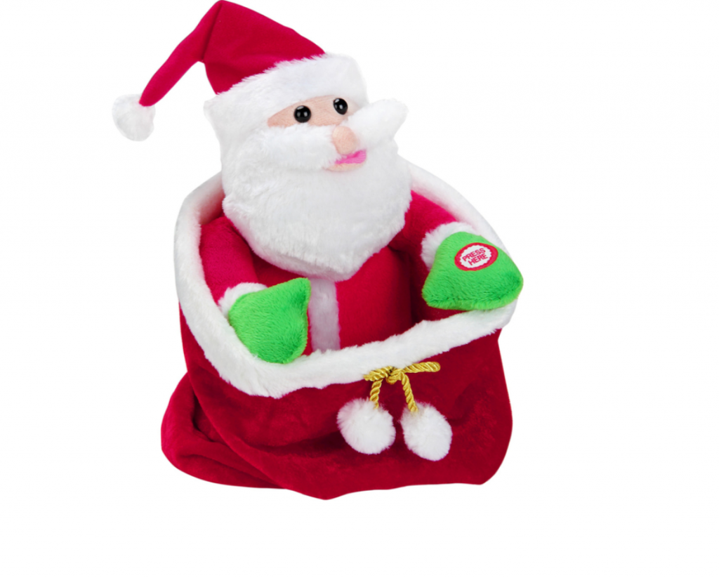 Երգող ձմեռ պապիկ պարկով