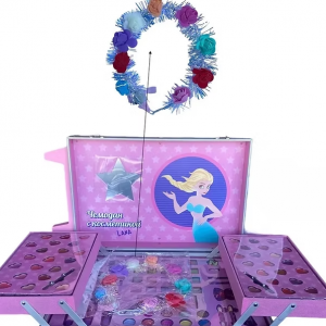 Մանկական կոսմետիկայի հավաքածու ճամպրուկով ջրահարս