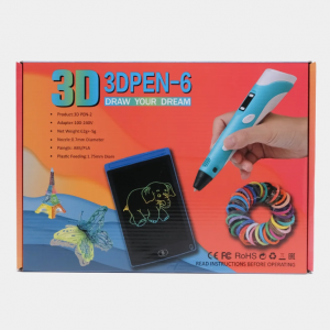 3D գրիչ LCD պլանշետով մեծ հավաքածու