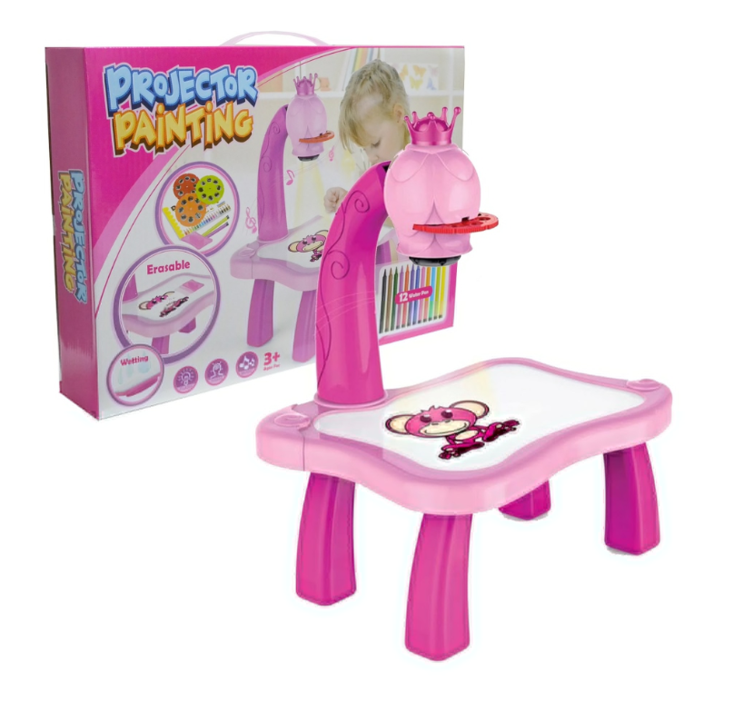 Նկարչական պրոյեկտոր վարդագույն