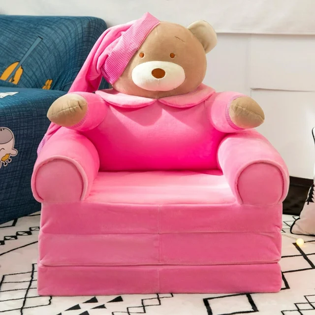 Եռաշերտ բազկաթոռ վարդագույն արջուկ