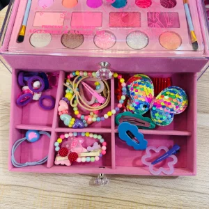 Մանկական զարդատուփ+կոսմետիկայի